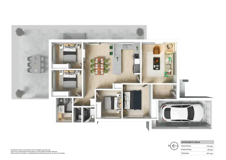 Floorplan of Homely house listing, 39 Coburn Circuit, Metford NSW 2323