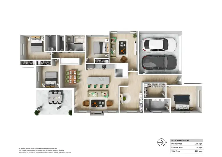 Floorplan of Homely house listing, 108 Dragonfly Drive, Chisholm NSW 2322