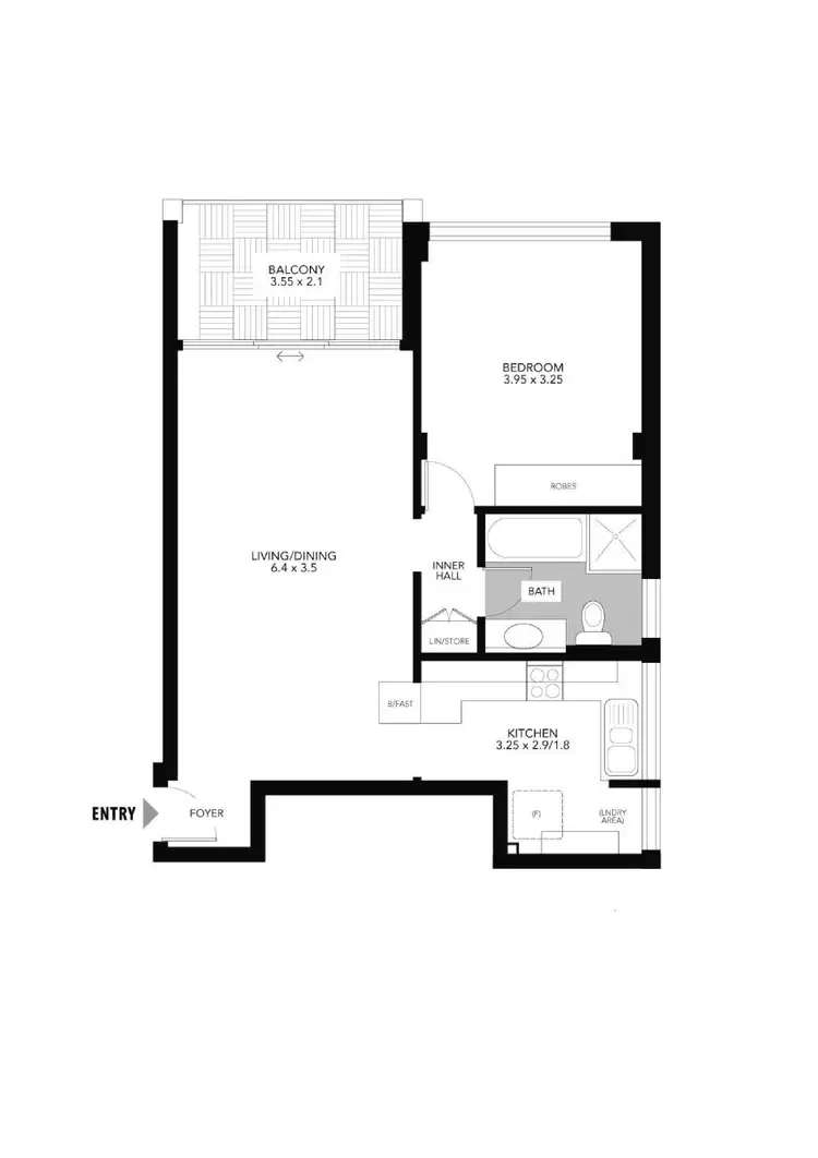 Floorplan of Homely apartment listing, 12/180 Spit Road, Mosman NSW 2088