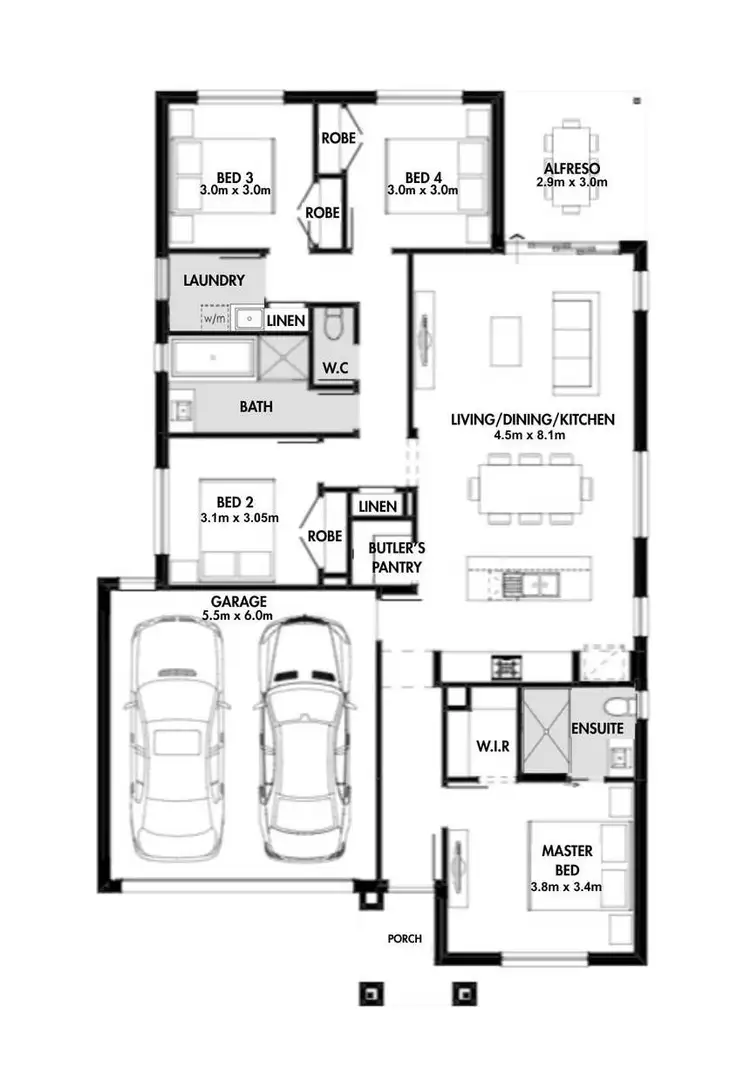 Floorplan of Homely house listing, 18/ Amukta Road, Truganina VIC 3029