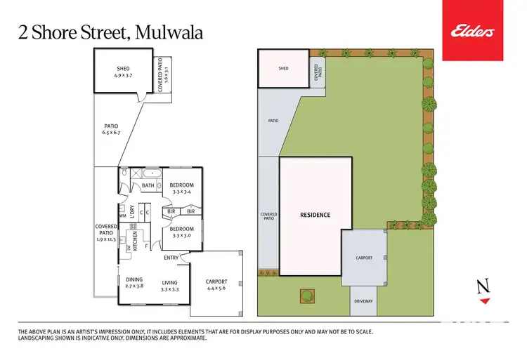Floorplan of Homely house listing, 2 Shore Street, Mulwala NSW 2647