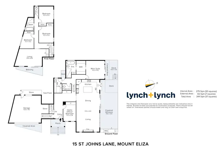 Floorplan of Homely house listing, 15 St Johns Lane, Mount Eliza VIC 3930