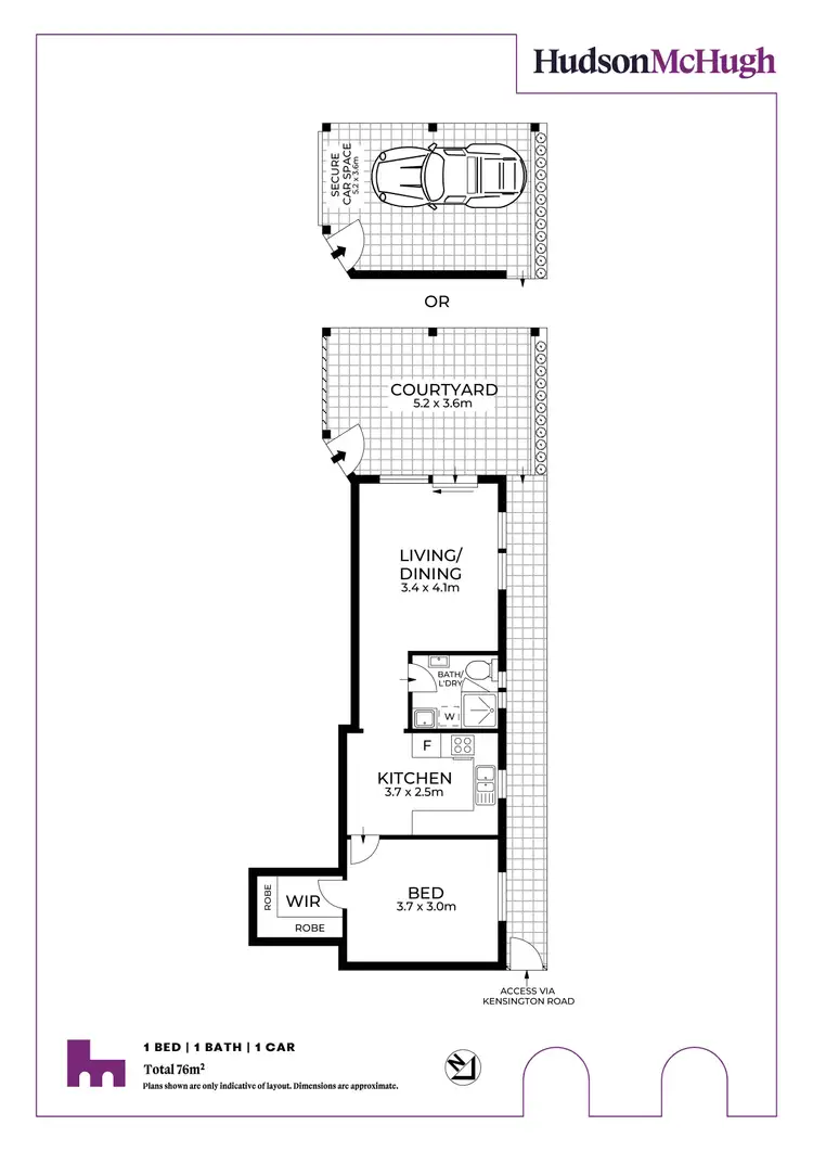 Floorplan of Homely apartment listing, 4/8 Kensington Road, Summer Hill NSW 2130