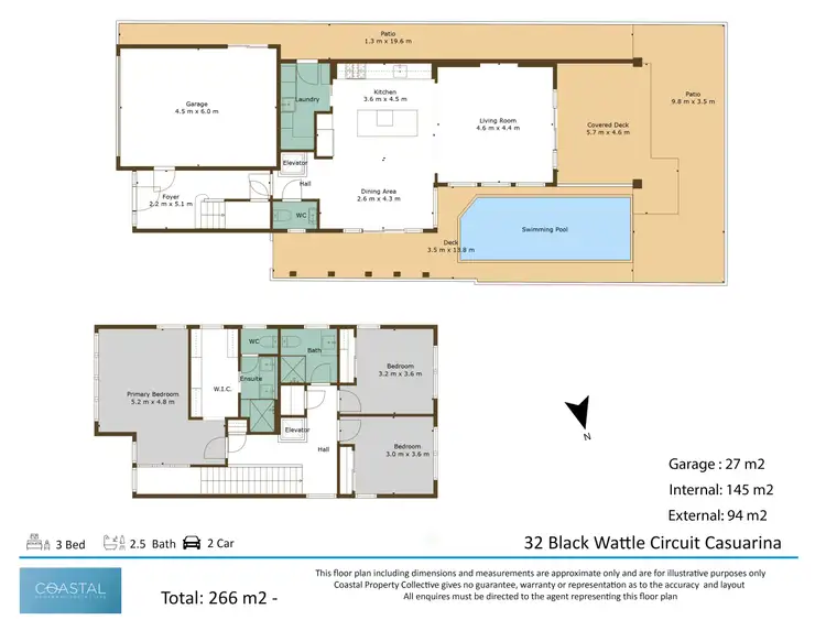 Floorplan of Homely house listing, 32 Black Wattle Circuit, Casuarina NSW 2487