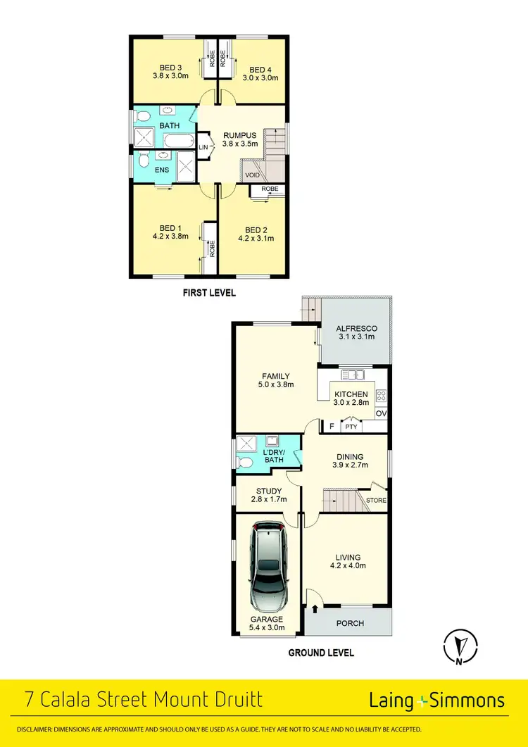Floorplan of Homely house listing, 7 Calala Street, Mount Druitt NSW 2770