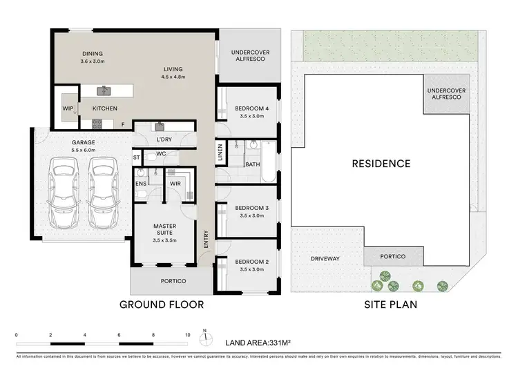 Floorplan of Homely house listing, 1 Citrinus Street, Mount Duneed VIC 3217