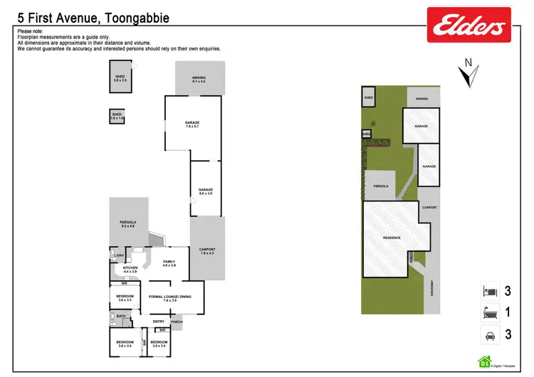 Floorplan of Homely house listing, 5 First Avenue, Toongabbie NSW 2146