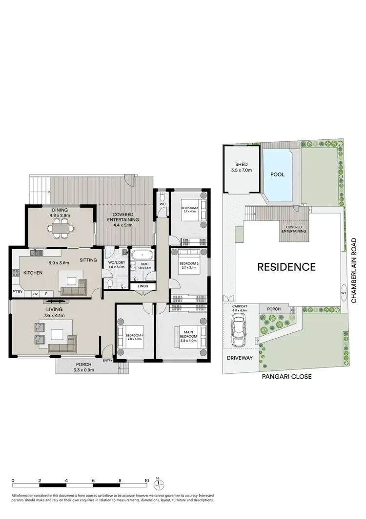 Floorplan of Homely house listing, 3 Pangari Close, Wyoming NSW 2250