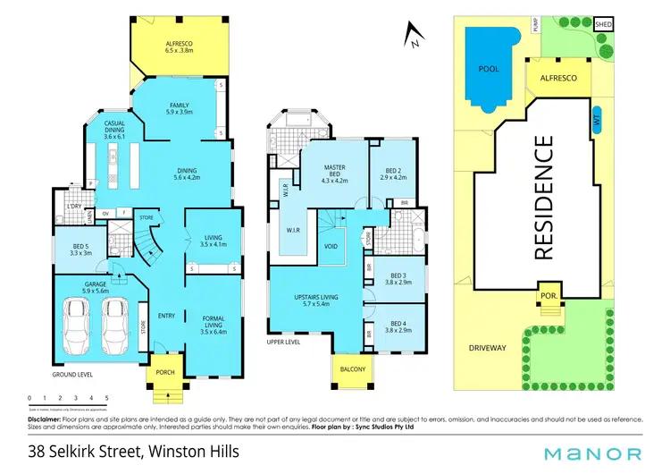 Floorplan of Homely house listing, 38 Selkirk Street, Winston Hills NSW 2153