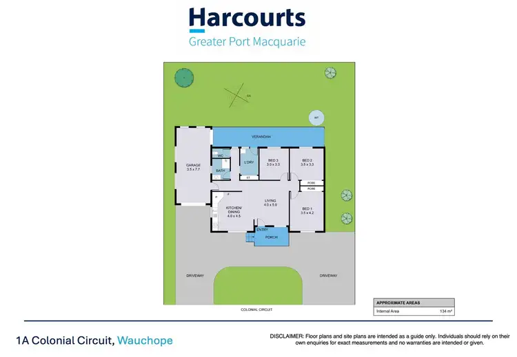 Floorplan of Homely house listing, 1A Colonial Circuit, Wauchope NSW 2446