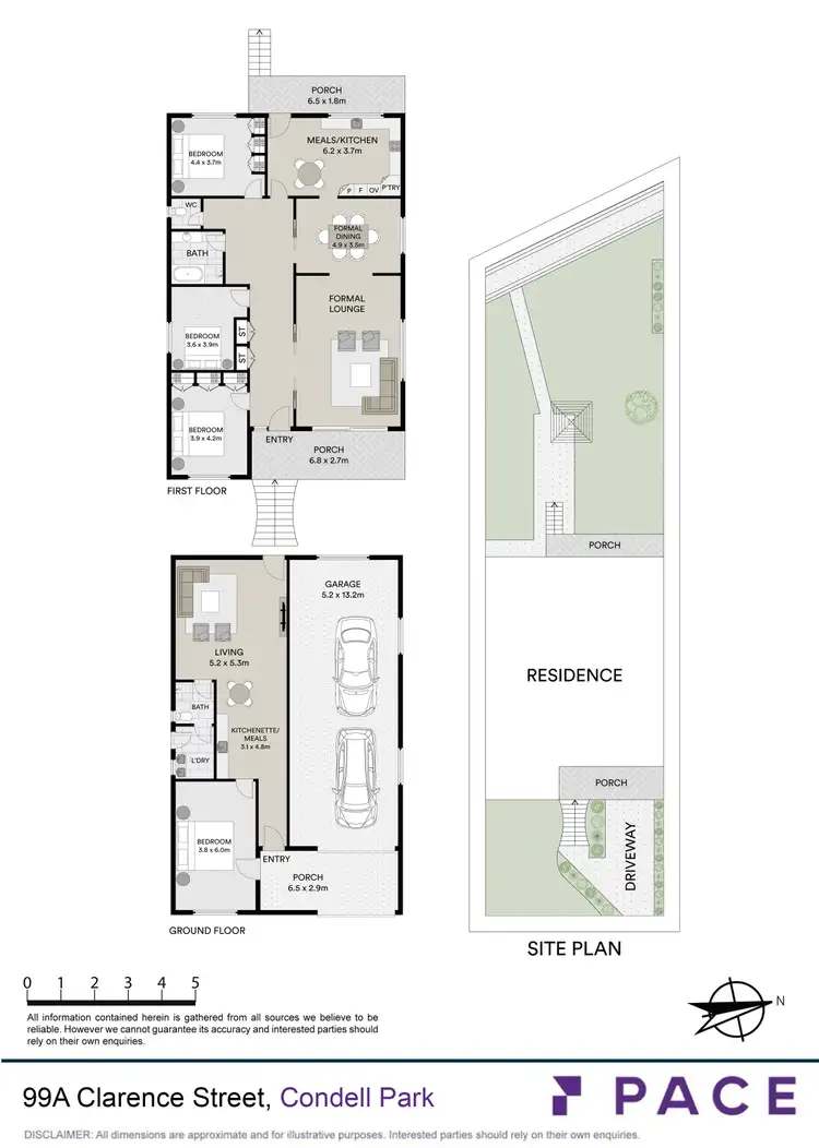 Floorplan of Homely house listing, 99a Clarence Street, Condell Park NSW 2200