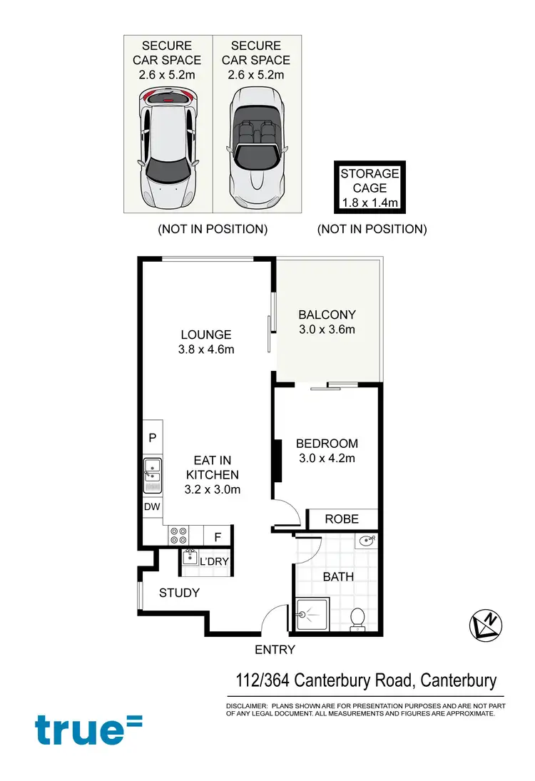Floorplan of Homely apartment listing, 112/364 Canterbury Road, Canterbury NSW 2193