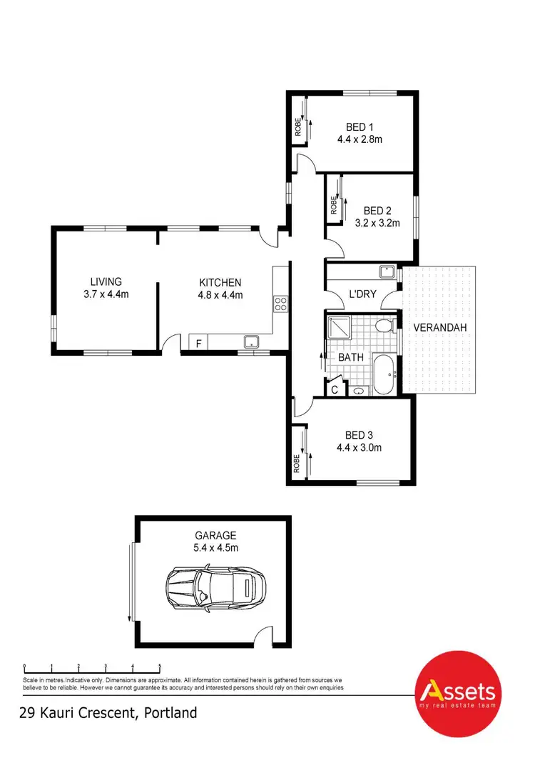 Floorplan of Homely house listing, 29 Kauri Crescent, Portland VIC 3305