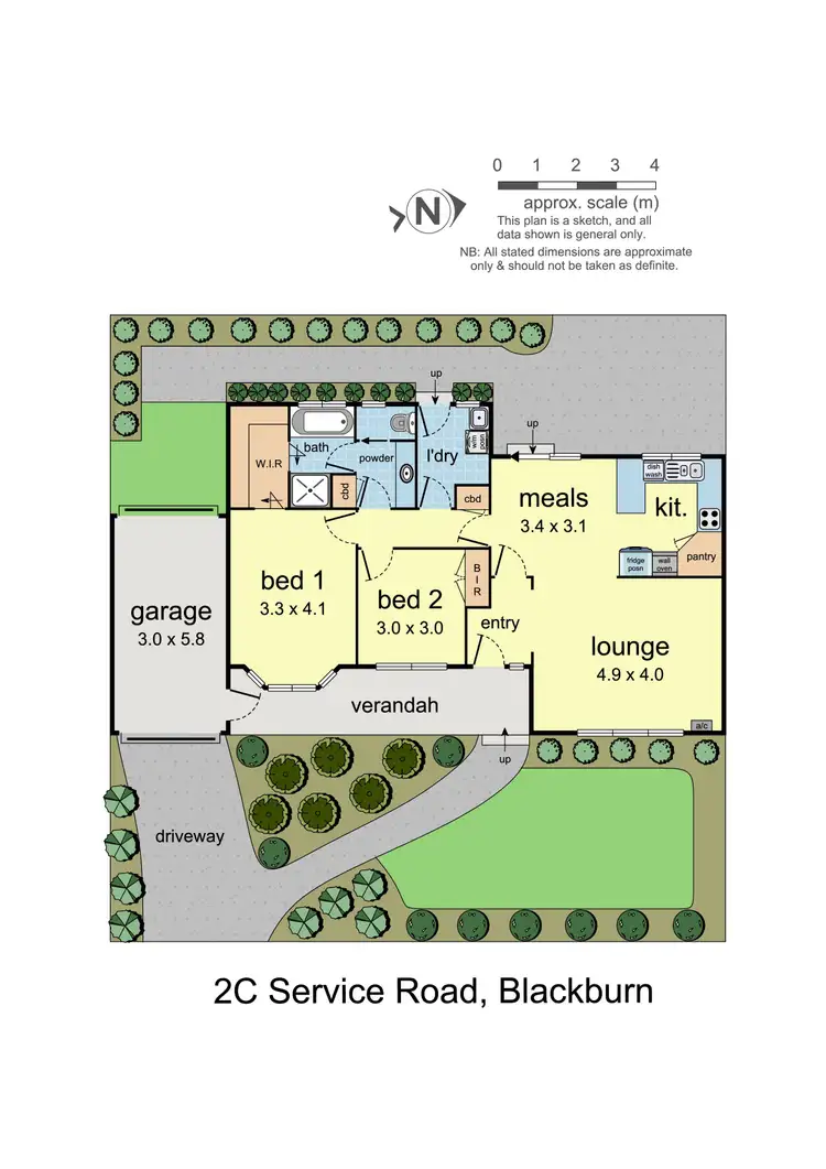 Floorplan of Homely house listing, 2C Service Road, Blackburn VIC 3130