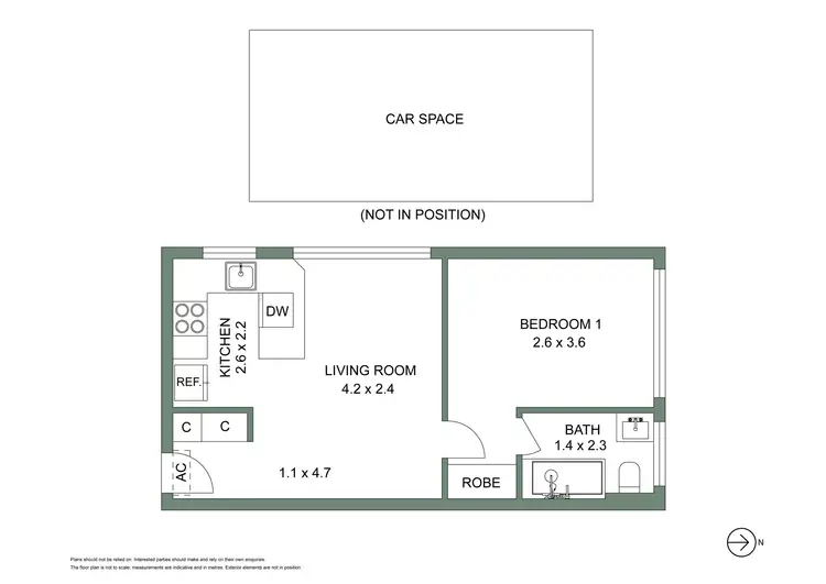 Floorplan of Homely apartment listing, 12/52 Alma Road, St Kilda VIC 3182
