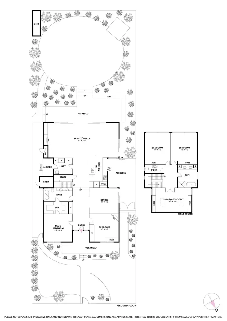 Floorplan of Homely house listing, 8 Francis Crescent, Glen Iris VIC 3146