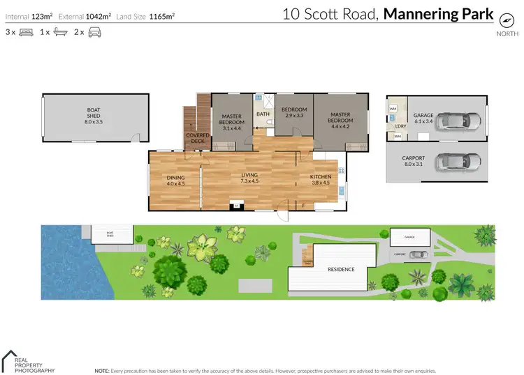 Floorplan of Homely house listing, 10 Scott Road, Mannering Park NSW 2259