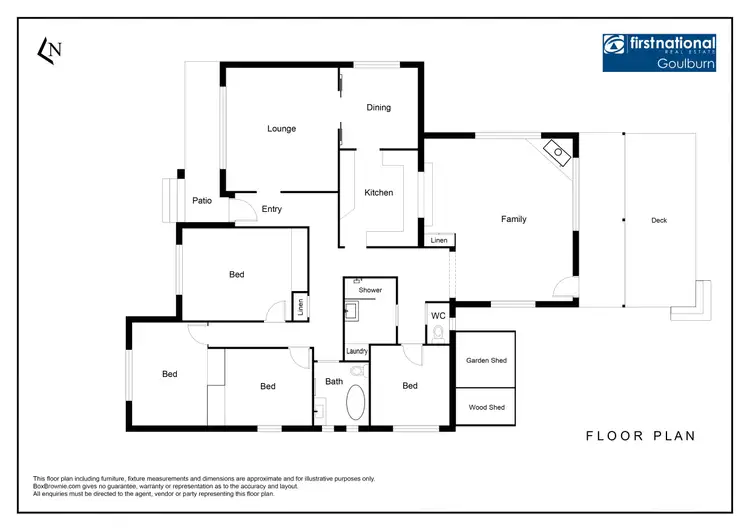 Floorplan of Homely house listing, 98 Mundy Street, Goulburn NSW 2580