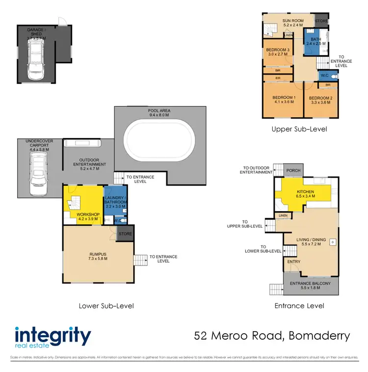 Floorplan of Homely house listing, 52 Meroo Road, Bomaderry NSW 2541
