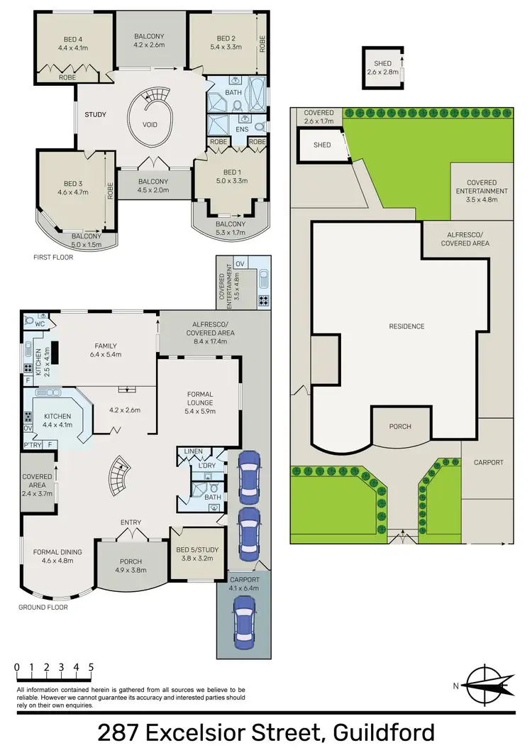 Floorplan of Homely house listing, 287 Excelsior Street, Guildford NSW 2161