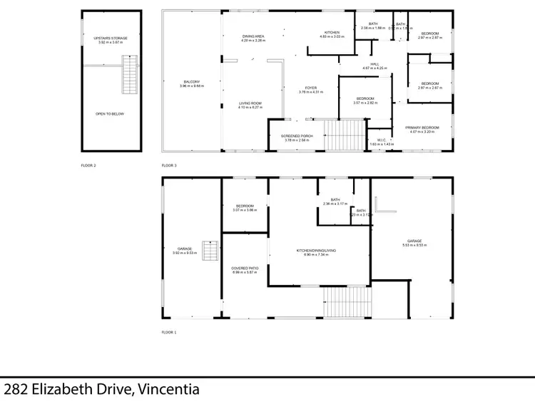 Floorplan of Homely house listing, 282 Elizabeth Drive, Vincentia NSW 2540