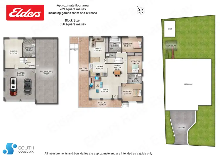 Floorplan of Homely house listing, 13 Dominic Drive, Batehaven NSW 2536