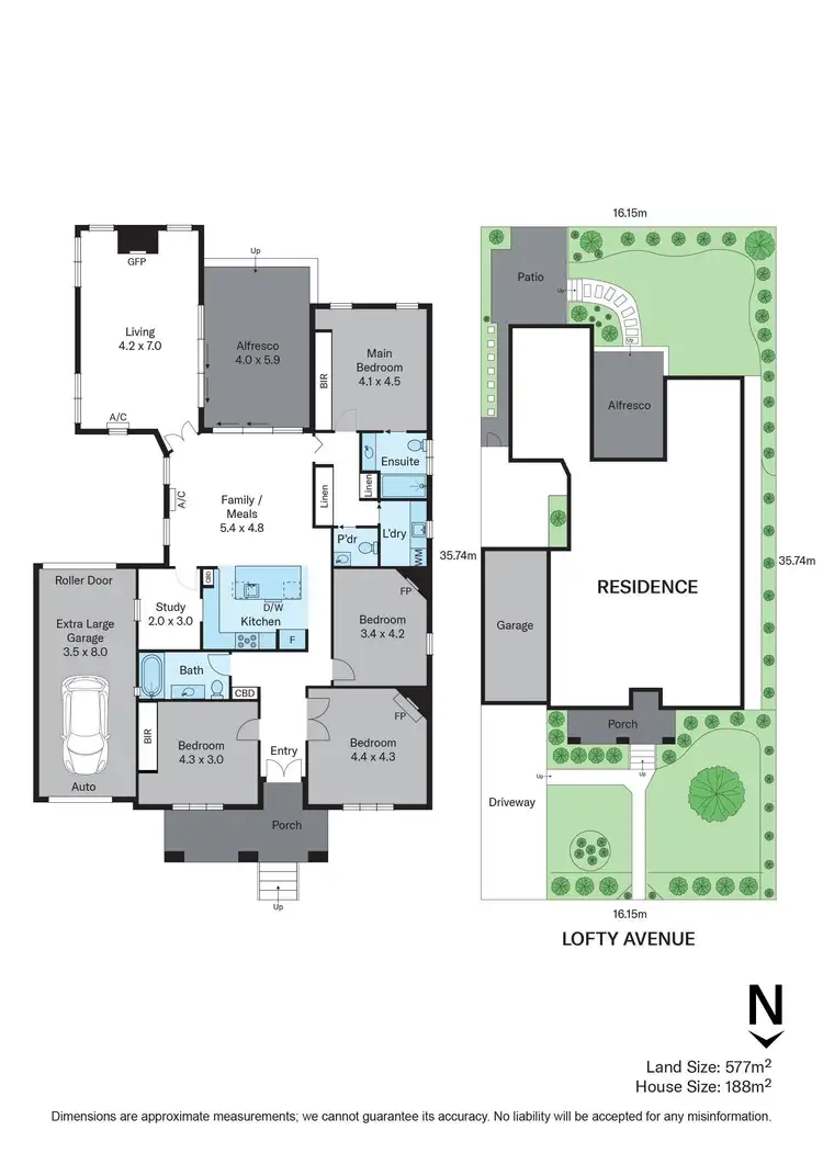 Floorplan of Homely house listing, 8 Lofty Avenue, Camberwell VIC 3124