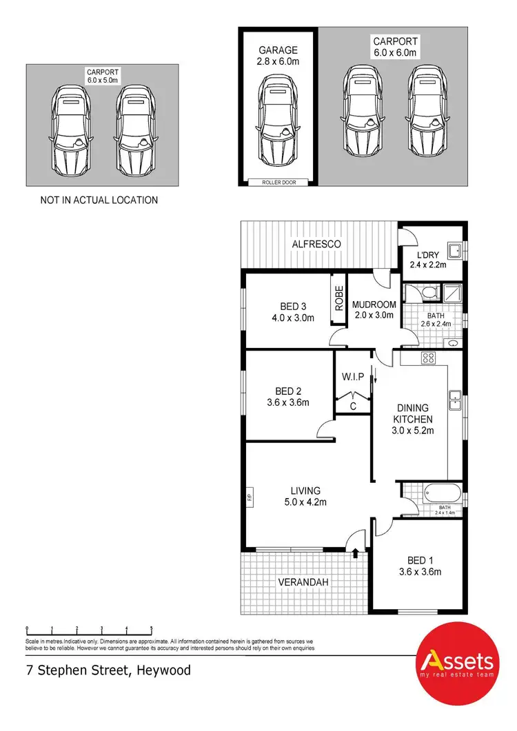 Floorplan of Homely house listing, 7 Stephens Street, Heywood VIC 3304