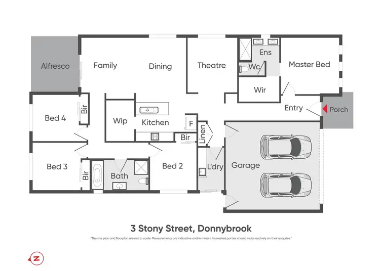 Floorplan of Homely house listing, 3 Stony Street, Donnybrook VIC 3064