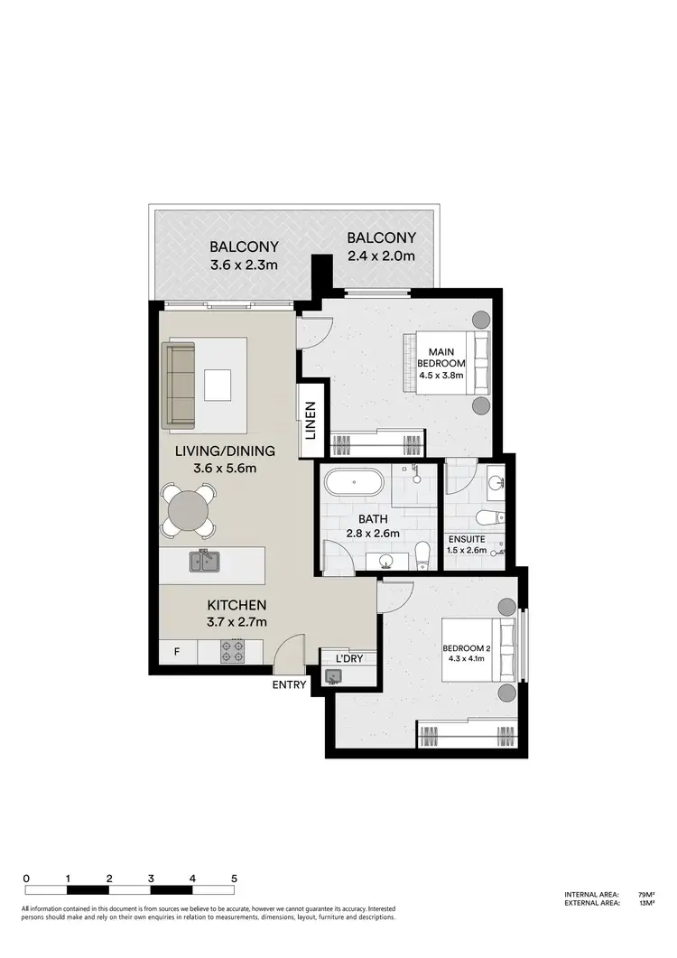 Floorplan of Homely apartment listing, 103/4 Springwood Lane, Springwood NSW 2777