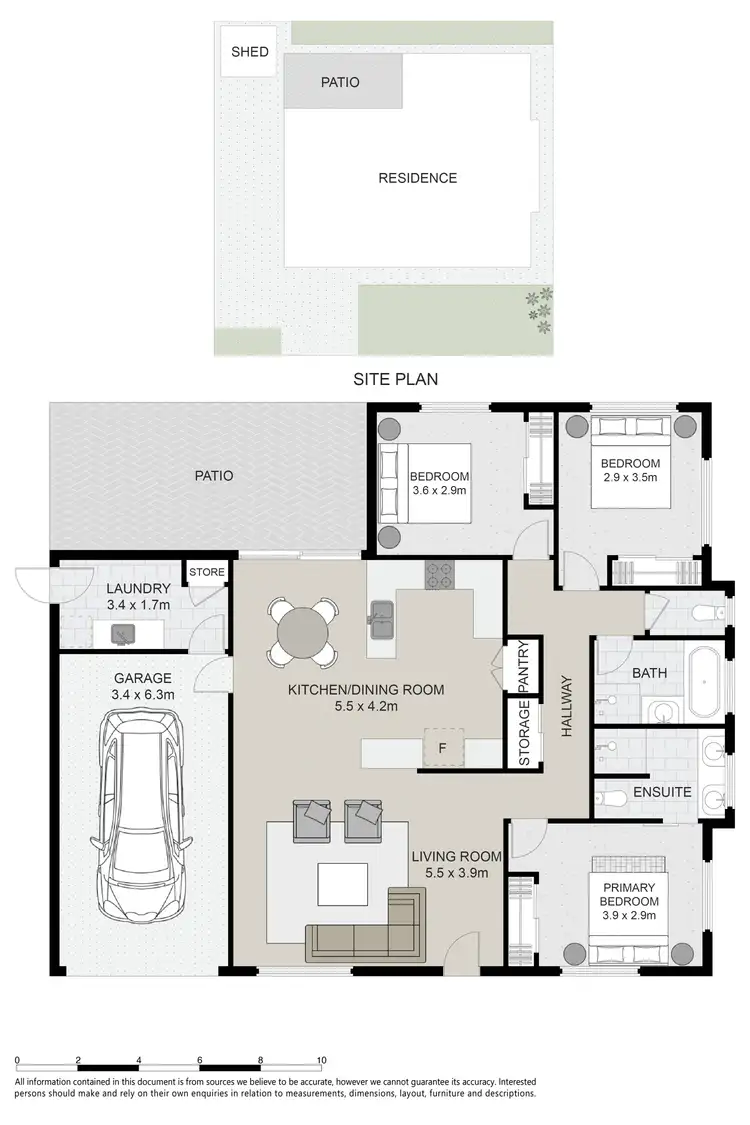 Floorplan of Homely house listing, 8 Hopkins Street, Park Avenue QLD 4701