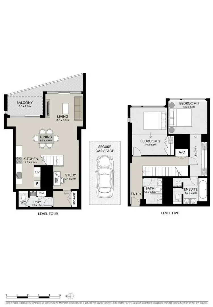 Floorplan of Homely apartment listing, 601/227 Victoria Street, Darlinghurst NSW 2010