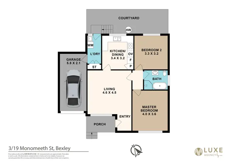 Floorplan of Homely villa listing, 3/19 Monomeeth Street, Bexley NSW 2207