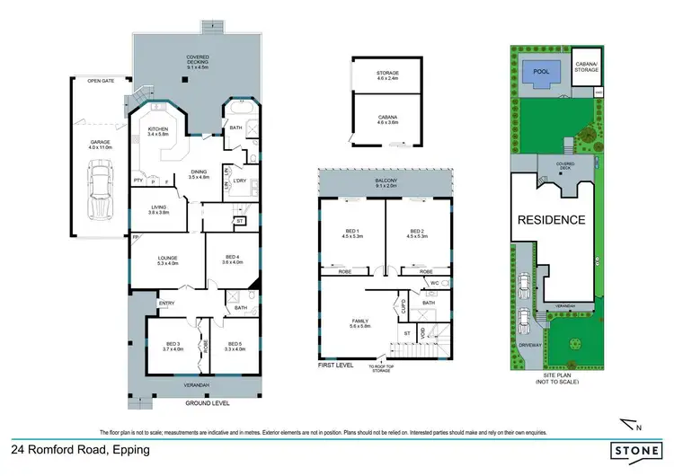 Floorplan of Homely house listing, 24 Romford Road, Epping NSW 2121