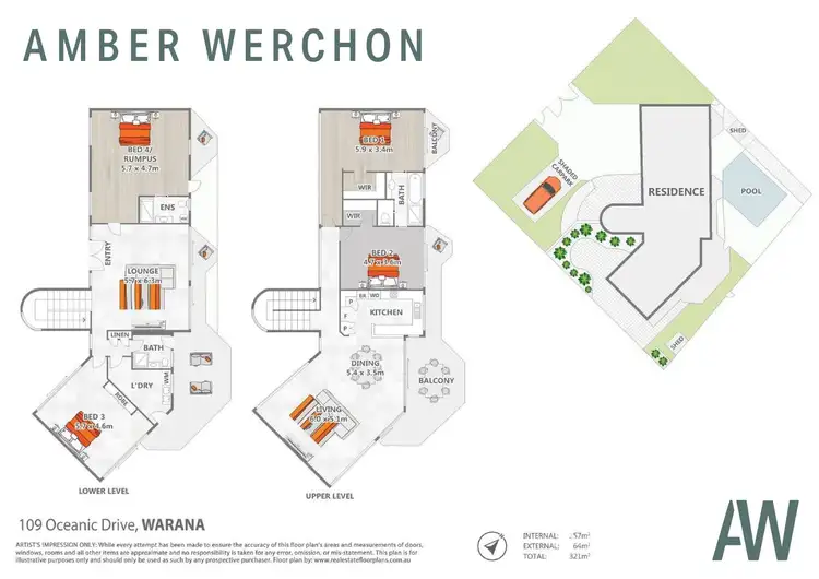 Floorplan of Homely house listing, 109 Oceanic Drive, Warana QLD 4575
