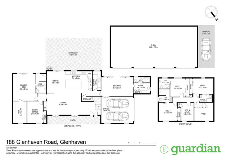 Floorplan of Homely house listing, 188 Glenhaven Road, Glenhaven NSW 2156