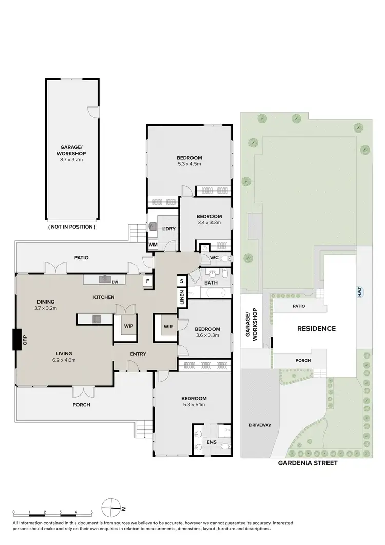Floorplan of Homely house listing, 56 Gardenia Street, Blackburn VIC 3130