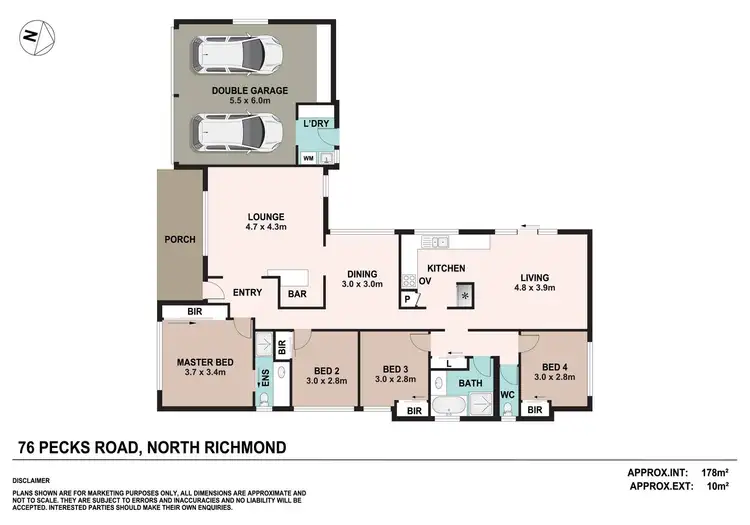 Floorplan of Homely house listing, 76 Pecks Road, North Richmond NSW 2754