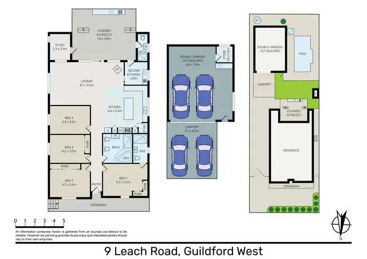 Floorplan of Homely house listing, 9 Leach Road, Guildford NSW 2161