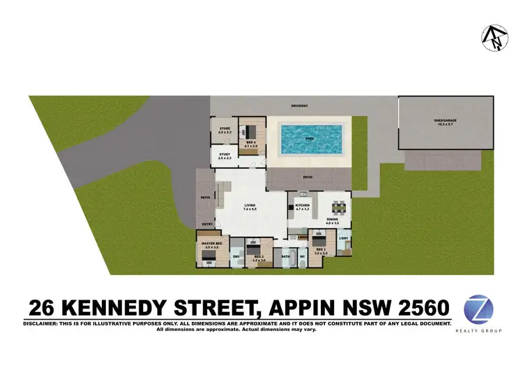Floorplan of Homely house listing, 26 Kennedy Street, Appin NSW 2560