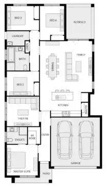 Floorplan of Homely house listing, Lot 45 Catherine Estate, Catherine Field NSW 2557