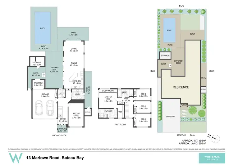 Floorplan of Homely house listing, 13 Marlowe Road, Bateau Bay NSW 2261