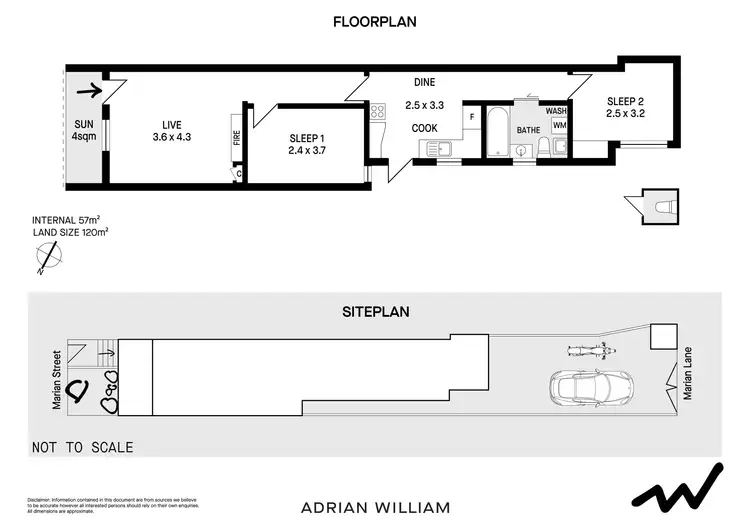 Floorplan of Homely house listing, 11 Marian Street, Enmore NSW 2042