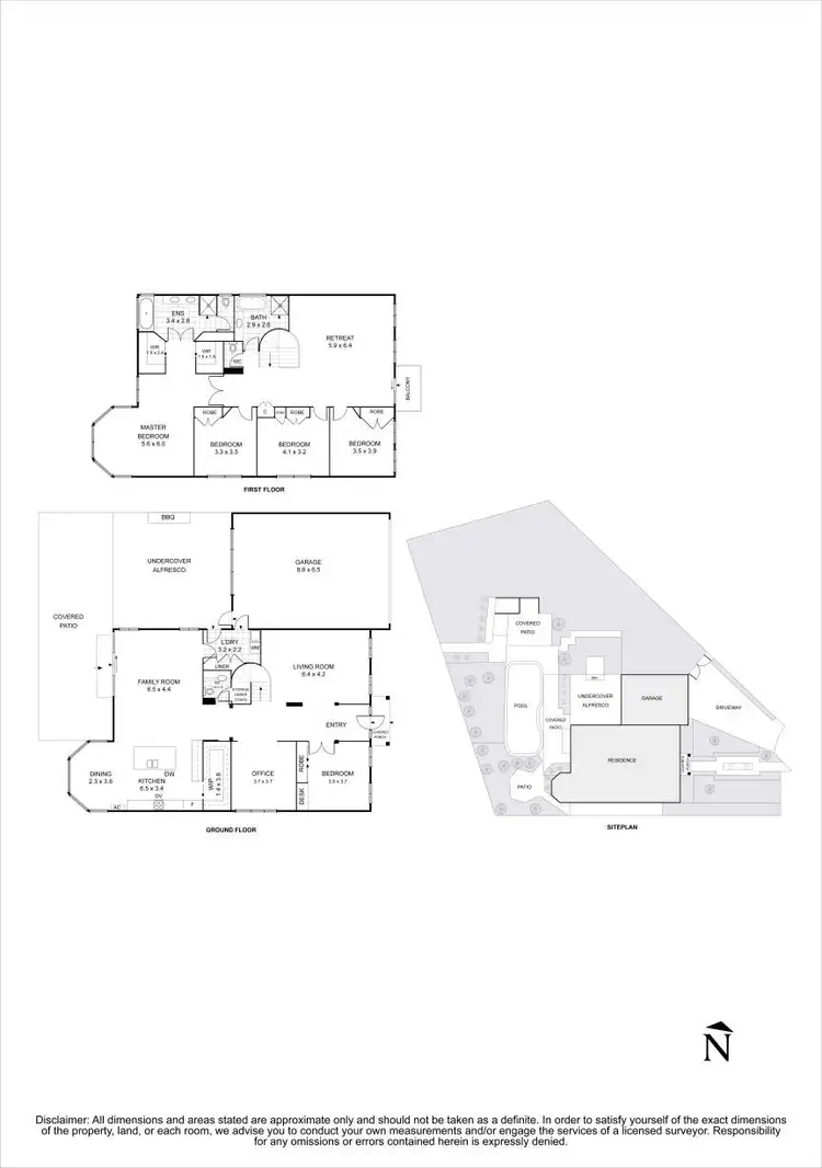 Floorplan of Homely house listing, 18 Streeton Court, Taylors Lakes VIC 3038