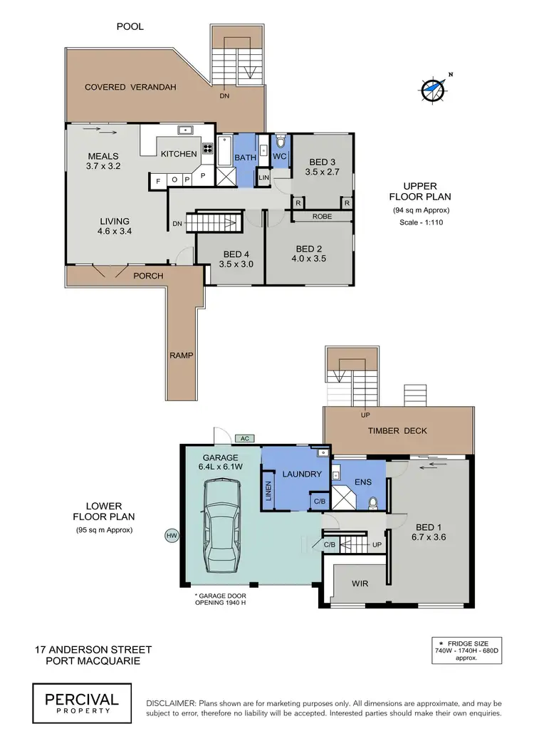 Floorplan of Homely house listing, 17 Anderson Street, Port Macquarie NSW 2444