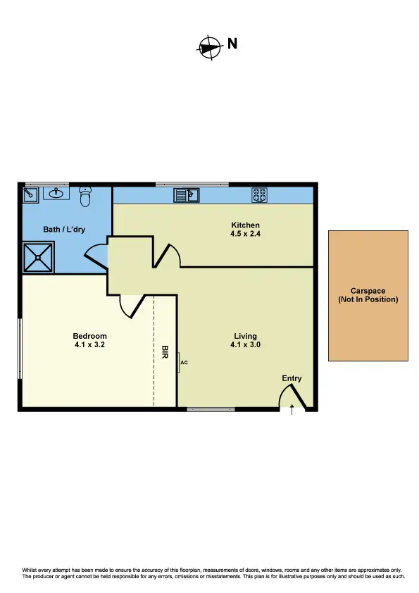 Floorplan of Homely apartment listing, 9/10 Carmichael Street, West Footscray VIC 3012