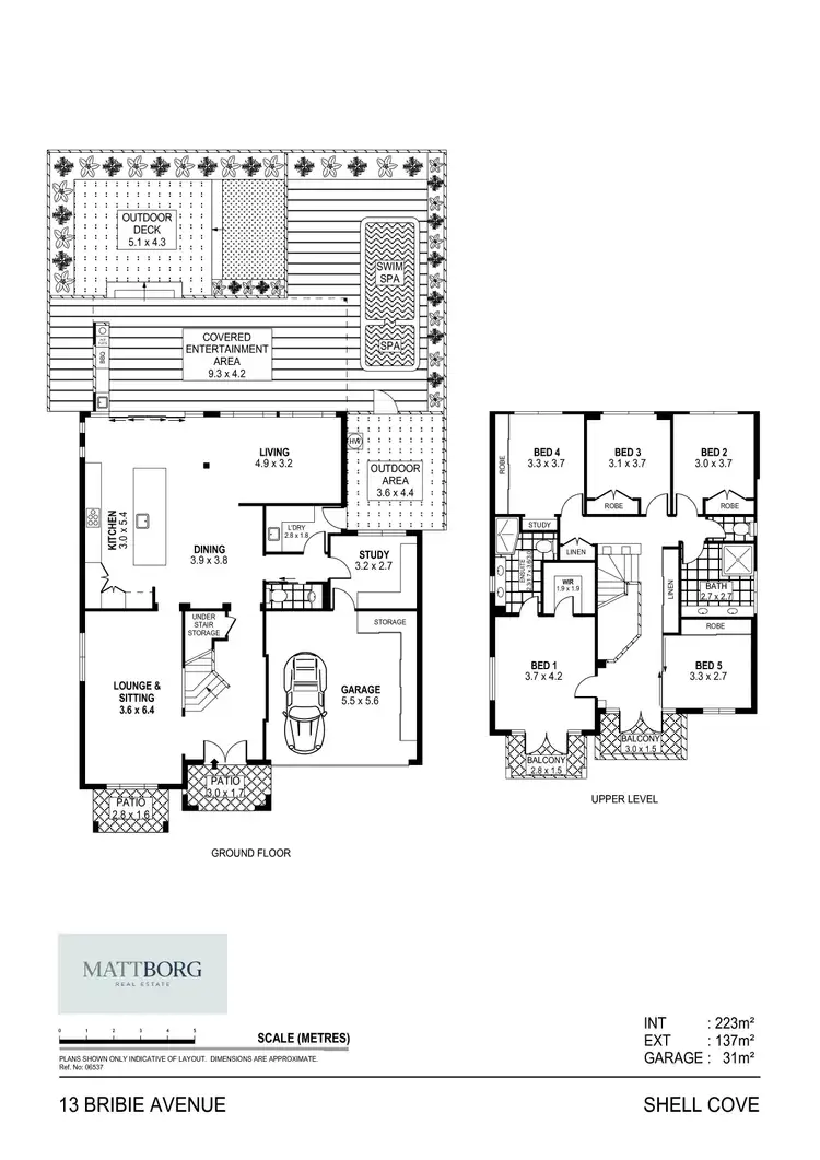 Floorplan of Homely house listing, 13 Bribie Avenue, Shell Cove NSW 2529