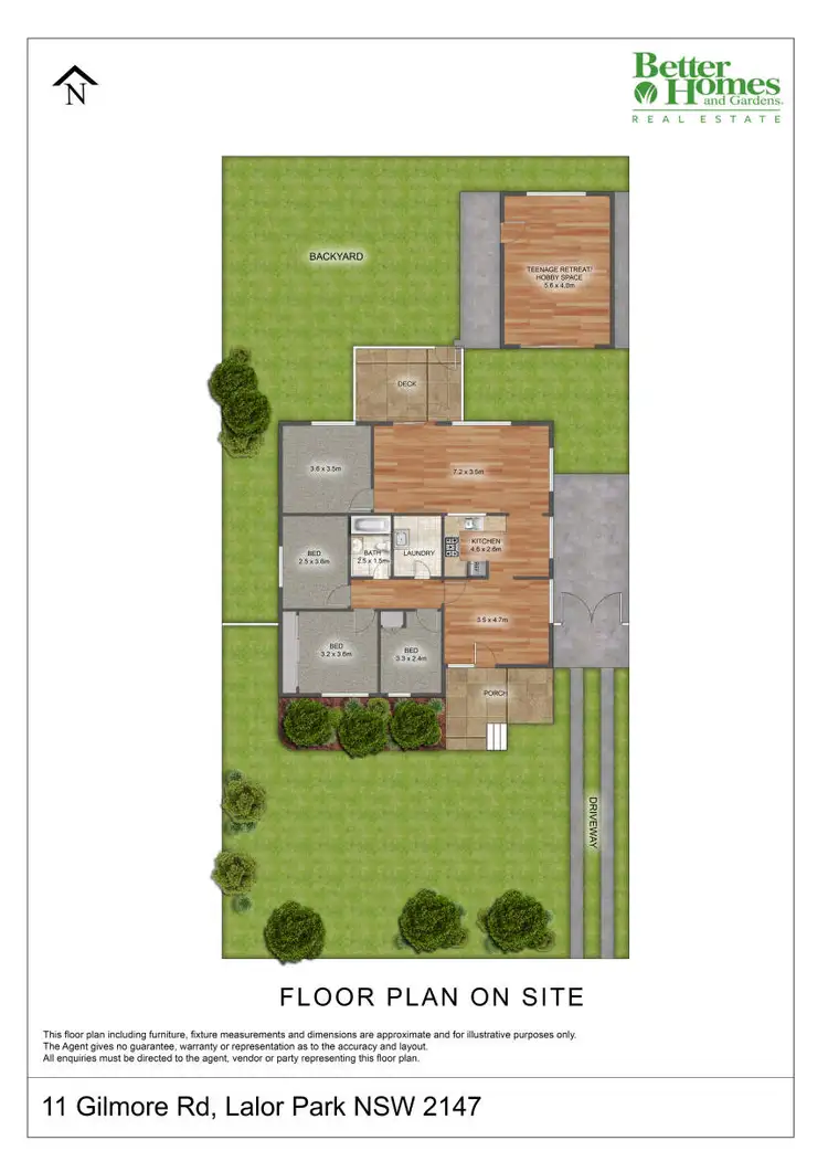 Floorplan of Homely house listing, 11 Gilmore Road, Lalor Park NSW 2147