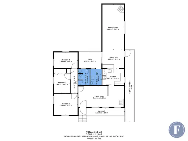 Floorplan of Homely house listing, 42 Wellington Street, Cowra NSW 2794