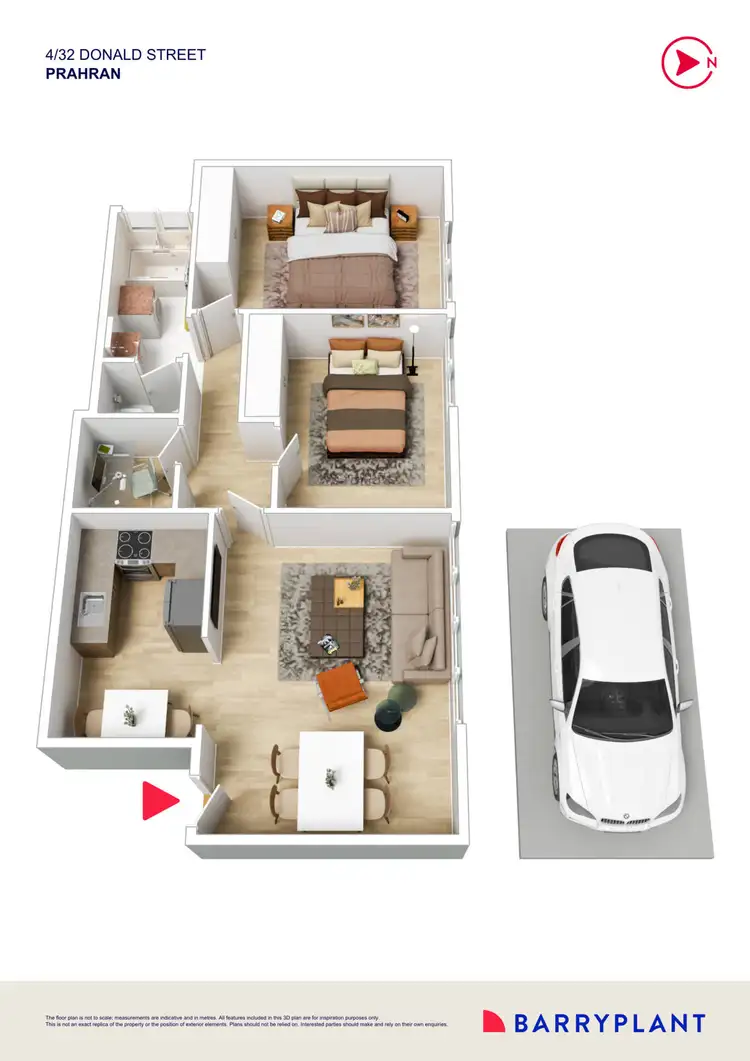 Floorplan of Homely unit listing, 4/32 Donald Street, Prahran VIC 3181